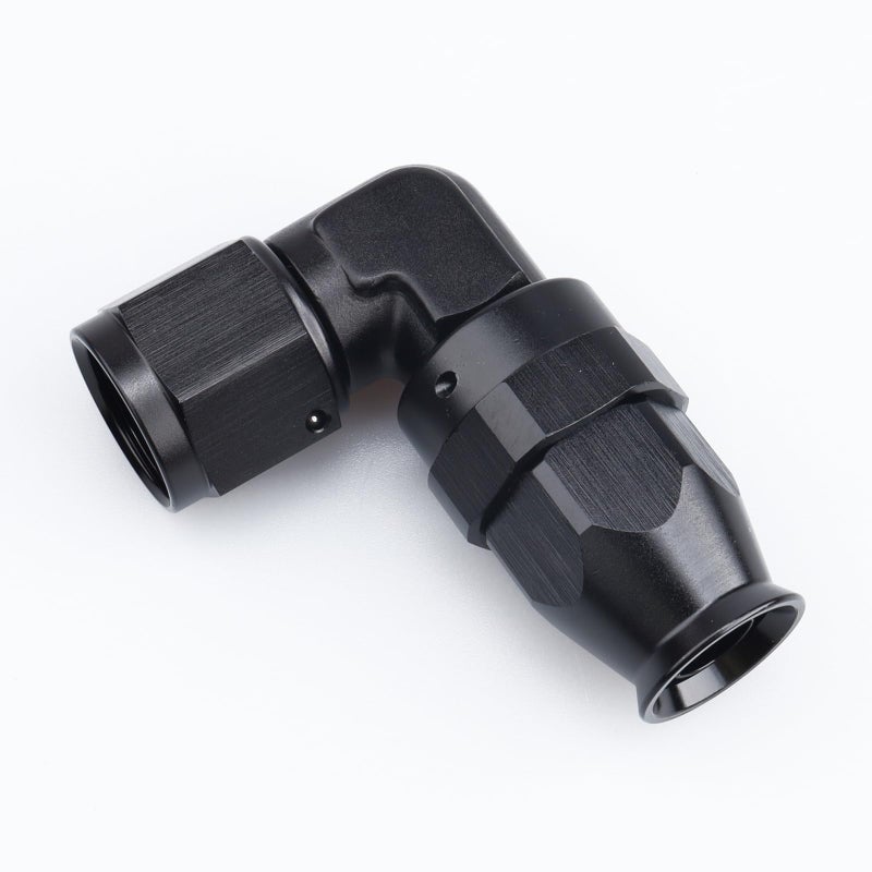 AC PERFORMANCE Black Tight Radius Aluminum -8AN AN8 90 Degree Swivel Forged Fuel Oil PTFE Hose End Fitting for Teflon Hose - Image 3